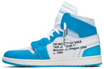 Air Jordan 1 Retro High Off-White University Blue