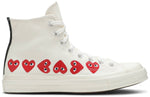 Converse Chuck Taylor All-Star 70s Hi Comme des Garcons Play Multi-Heart White