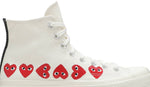 Converse Chuck Taylor All-Star 70s Hi Comme des Garcons Play Multi-Heart White