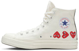 Converse Chuck Taylor All-Star 70s Hi Comme des Garcons Play Multi-Heart White