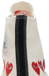 Converse Chuck Taylor All-Star 70s Hi Comme des Garcons Play Multi-Heart White