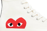 Converse Chuck Taylor All-Star 70s Hi Comme des Garcons PLAY White