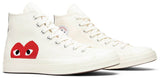 Converse Chuck Taylor All-Star 70s Hi Comme des Garcons PLAY White